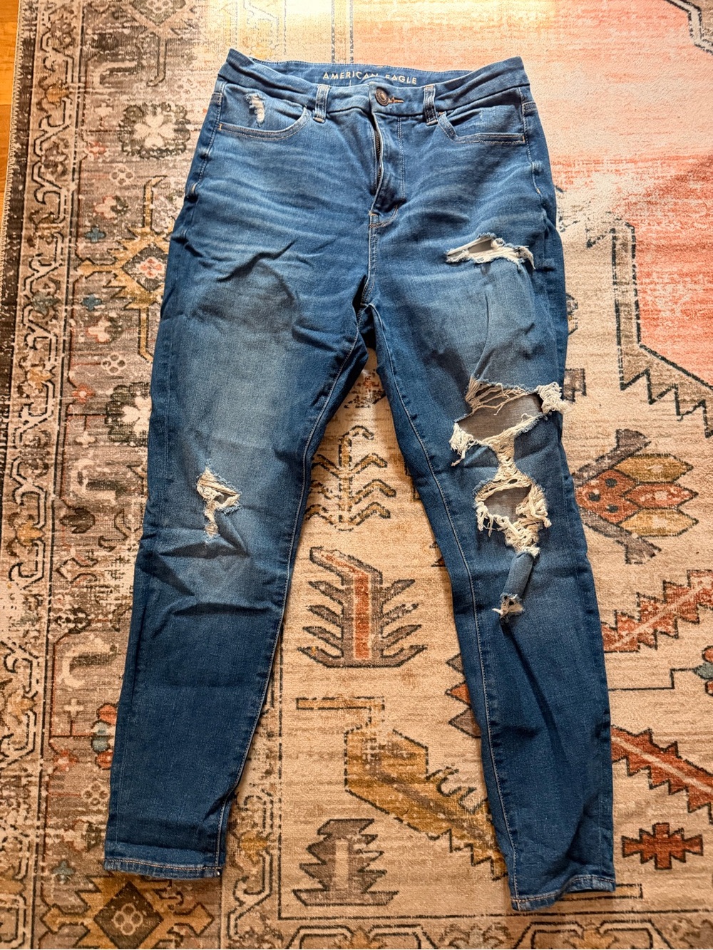American Eagle Distressed Skinny Jeans